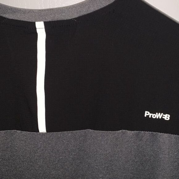 Spyder Active Mens Gray & Black Performance T-Shirt XL Polyester Blend Lightweig - Picture 5 of 8